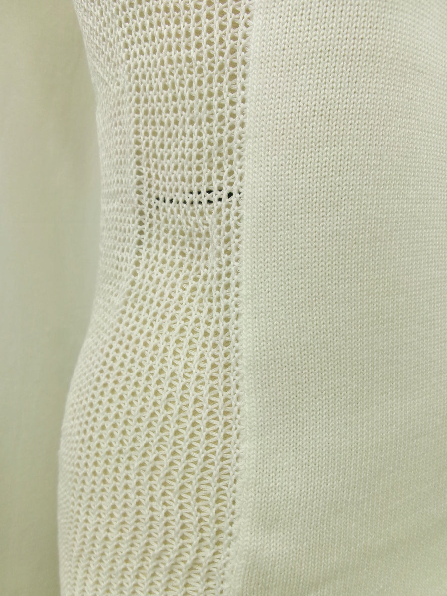 Back Hole Knit Tops
