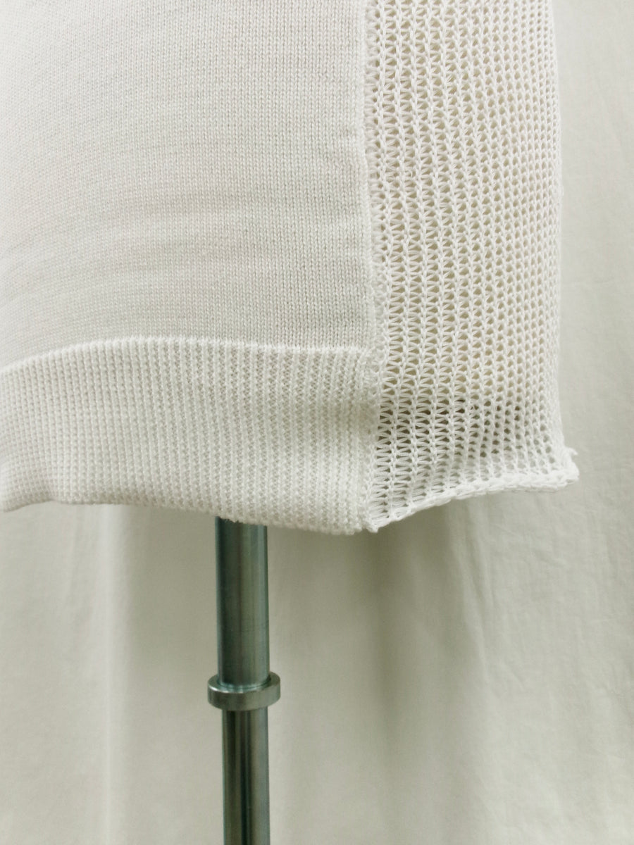 Back Hole Knit Tops