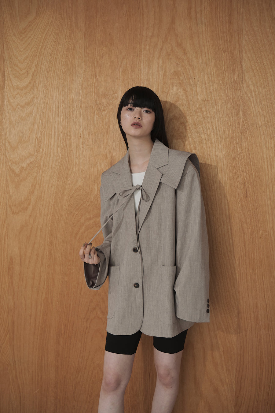 Sailor Collar 2way Over Jacket