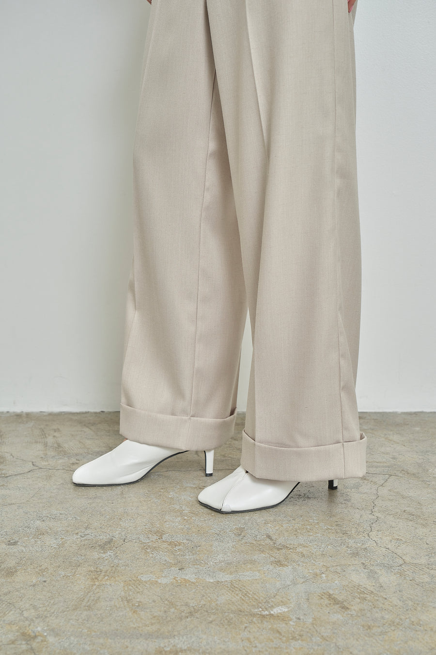 Double Hem Soft Wide Pants