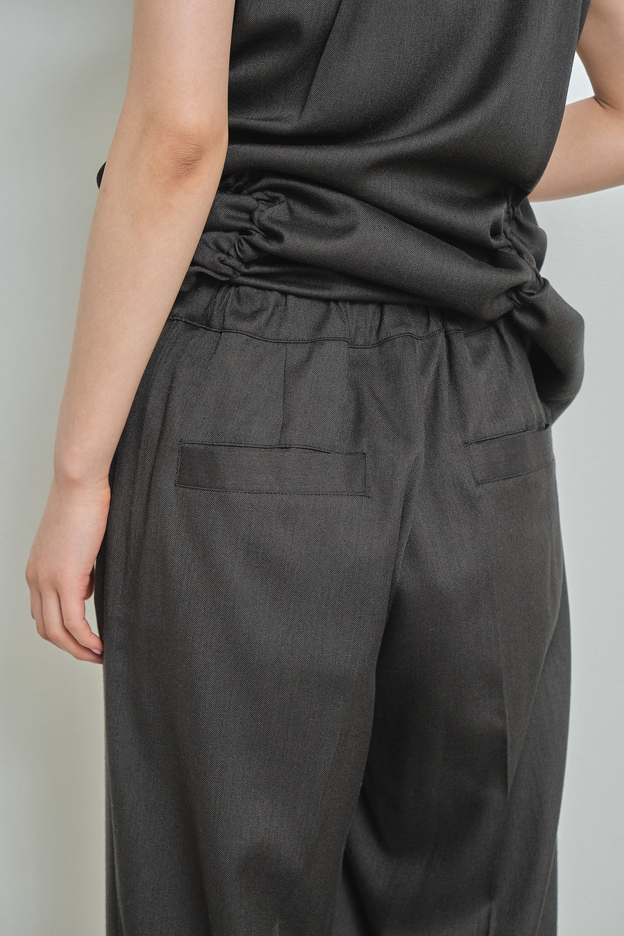 Double Hem Soft Wide Pants