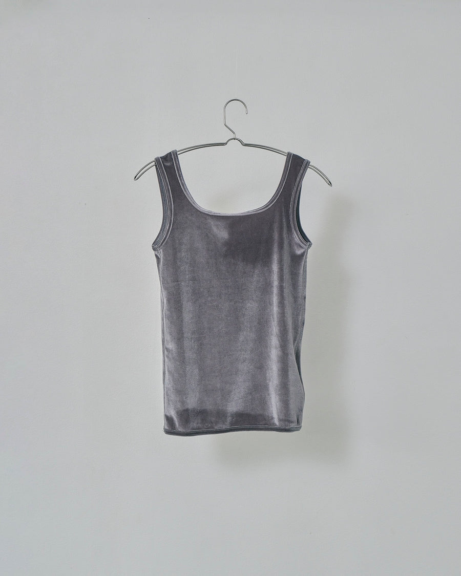 Velours Square Neck Tank