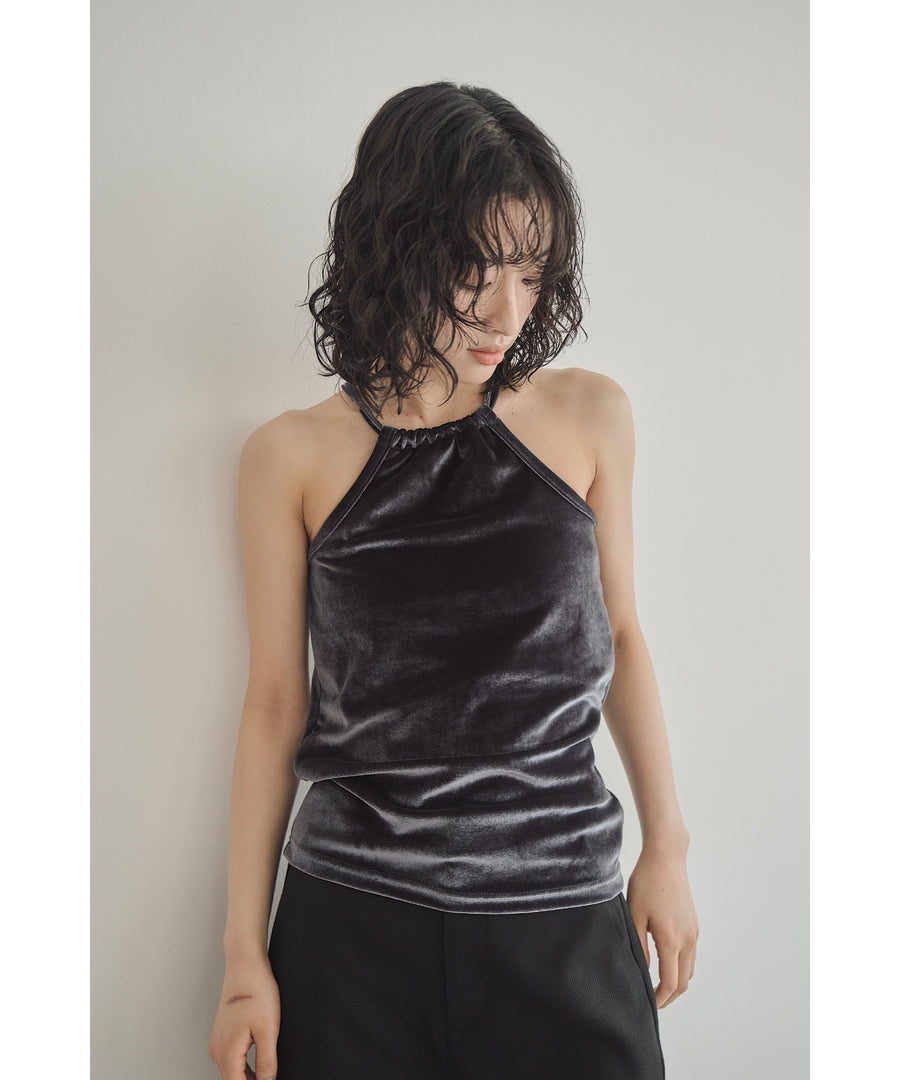 Velours Halter Cami (Shooting-Sample)