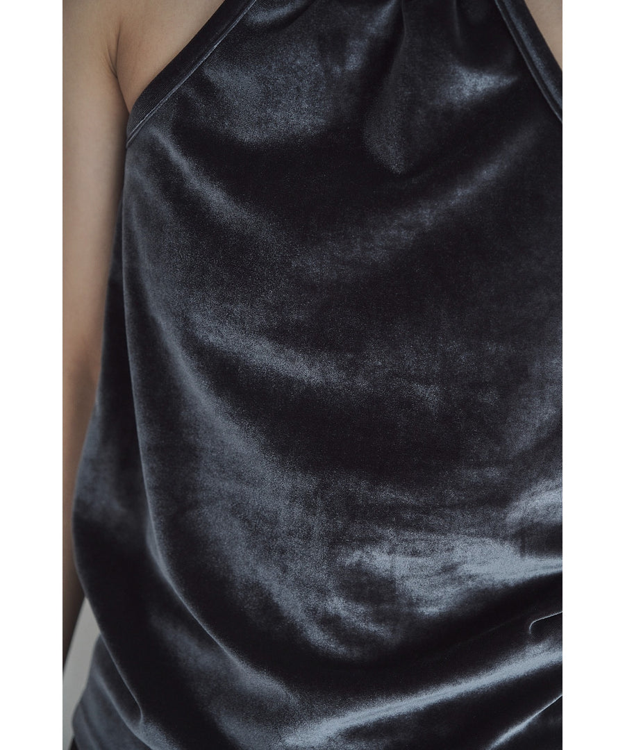 Velours Halter Cami (Shooting-Sample)