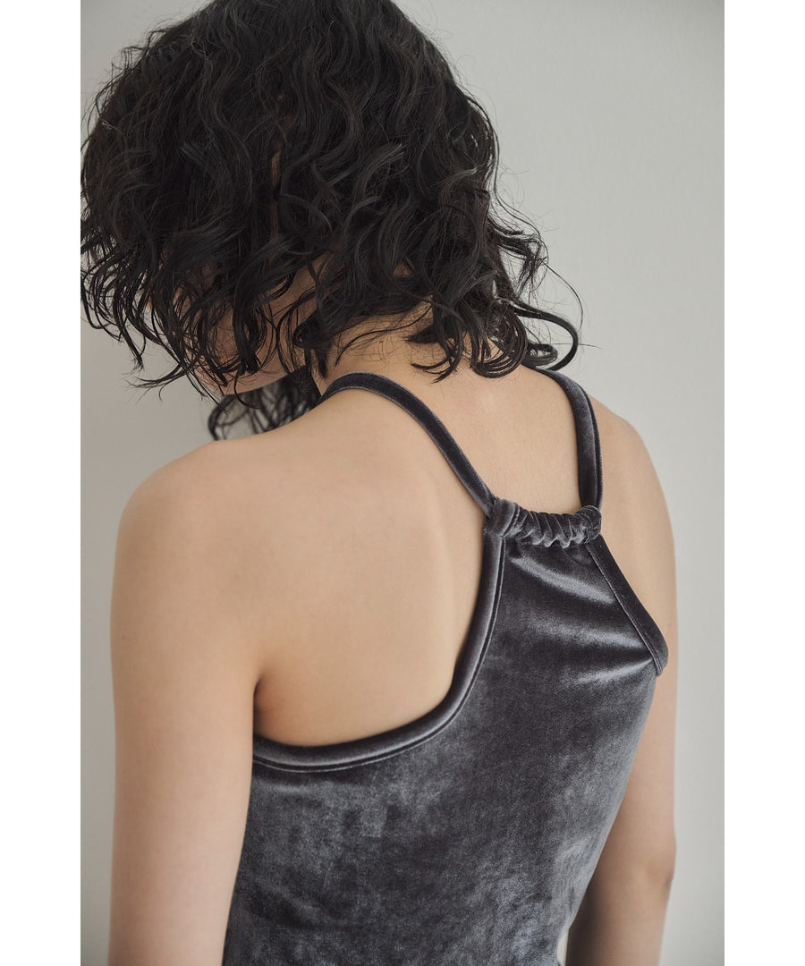 Velours Halter Cami (Shooting-Sample)