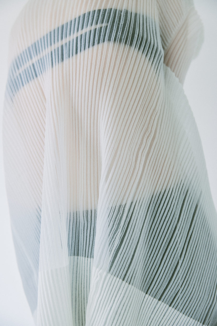 3D Sleeve Sheer Cardigan