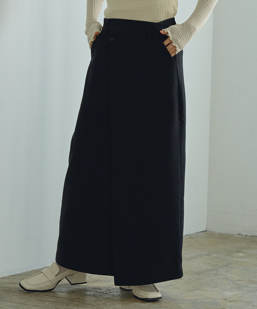 Asymmetric Long skirt